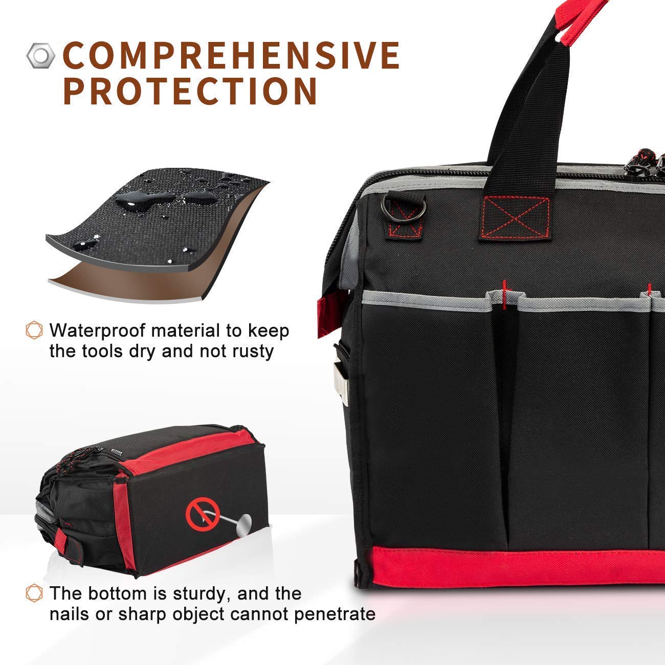 Pnochoo adjustable padded shoulder strap reduces fatigue