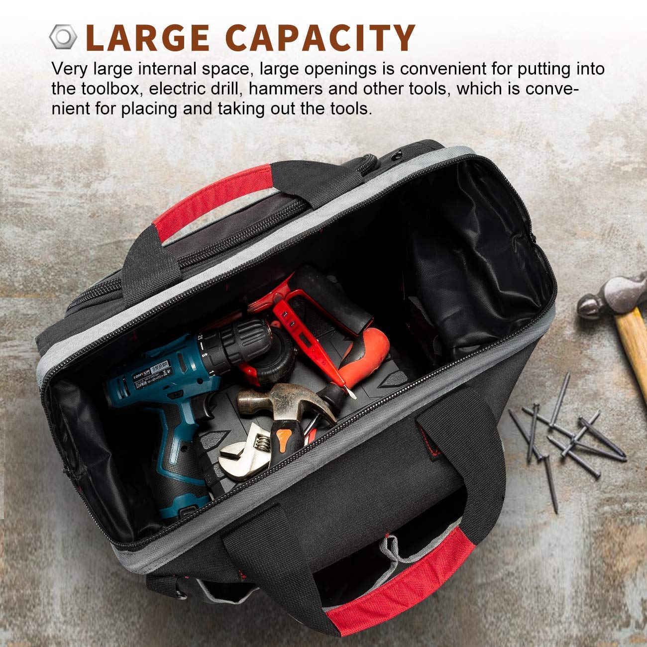 Pnochoo bottom baffle for stability during transport
