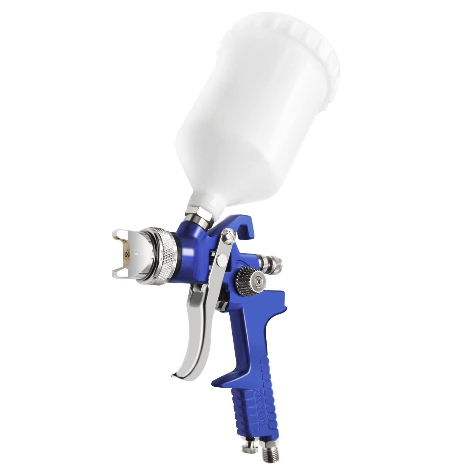 PNTGREEN HVLP gravity-feed spray gun for smooth automotive painting.