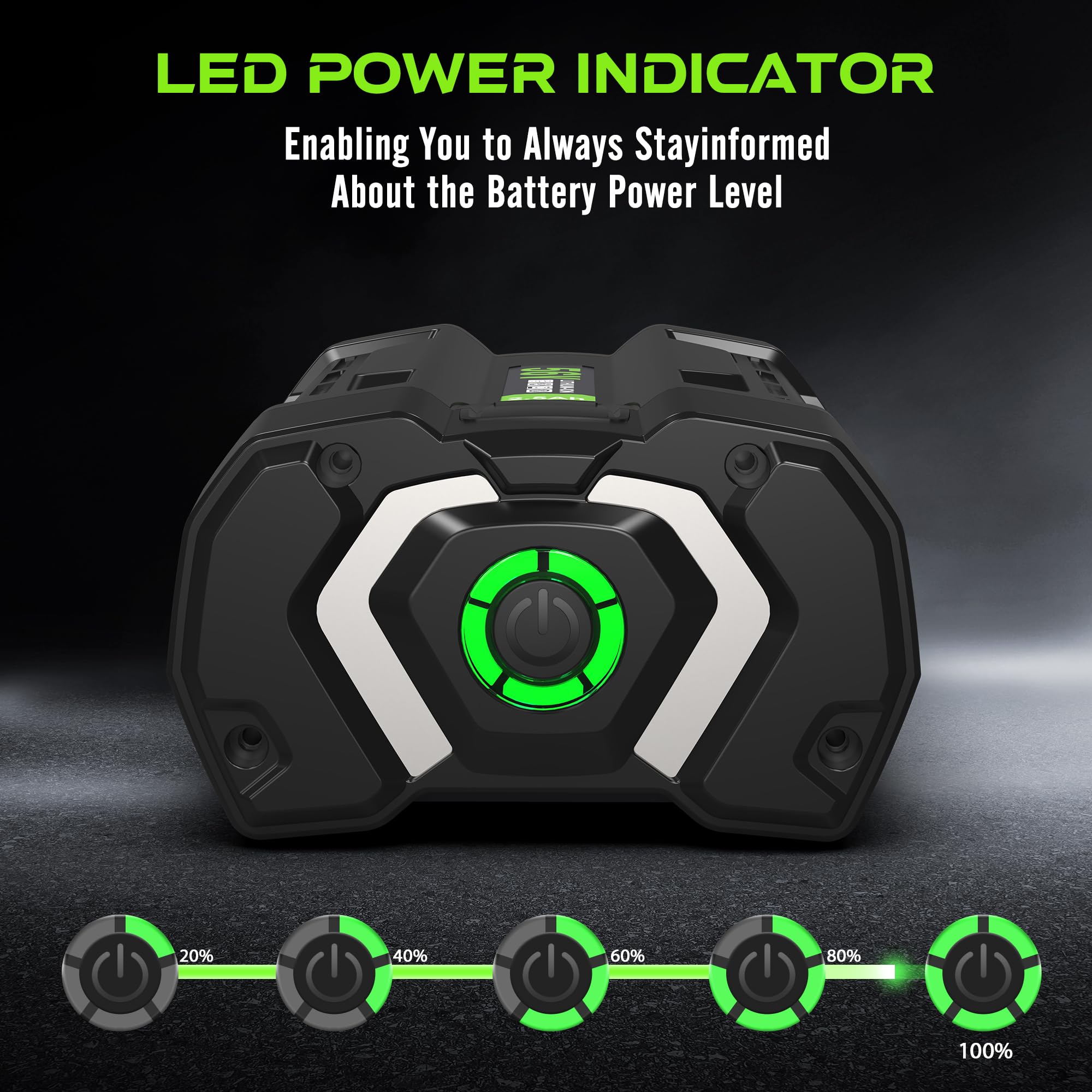 POBNRA cooling channels prolong battery life under intensive work.