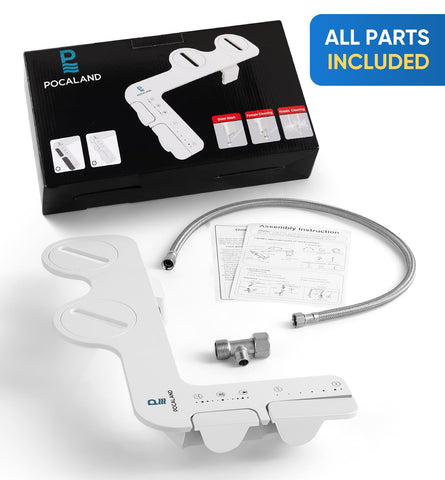 POCALAND bidet installation video guides quick setup