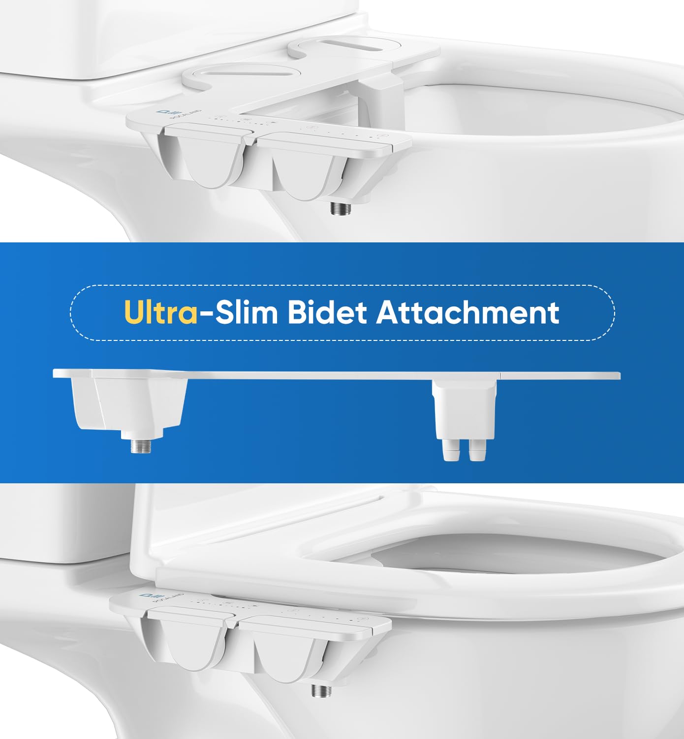 POCALAND bidet knob control for smooth pressure adjustment