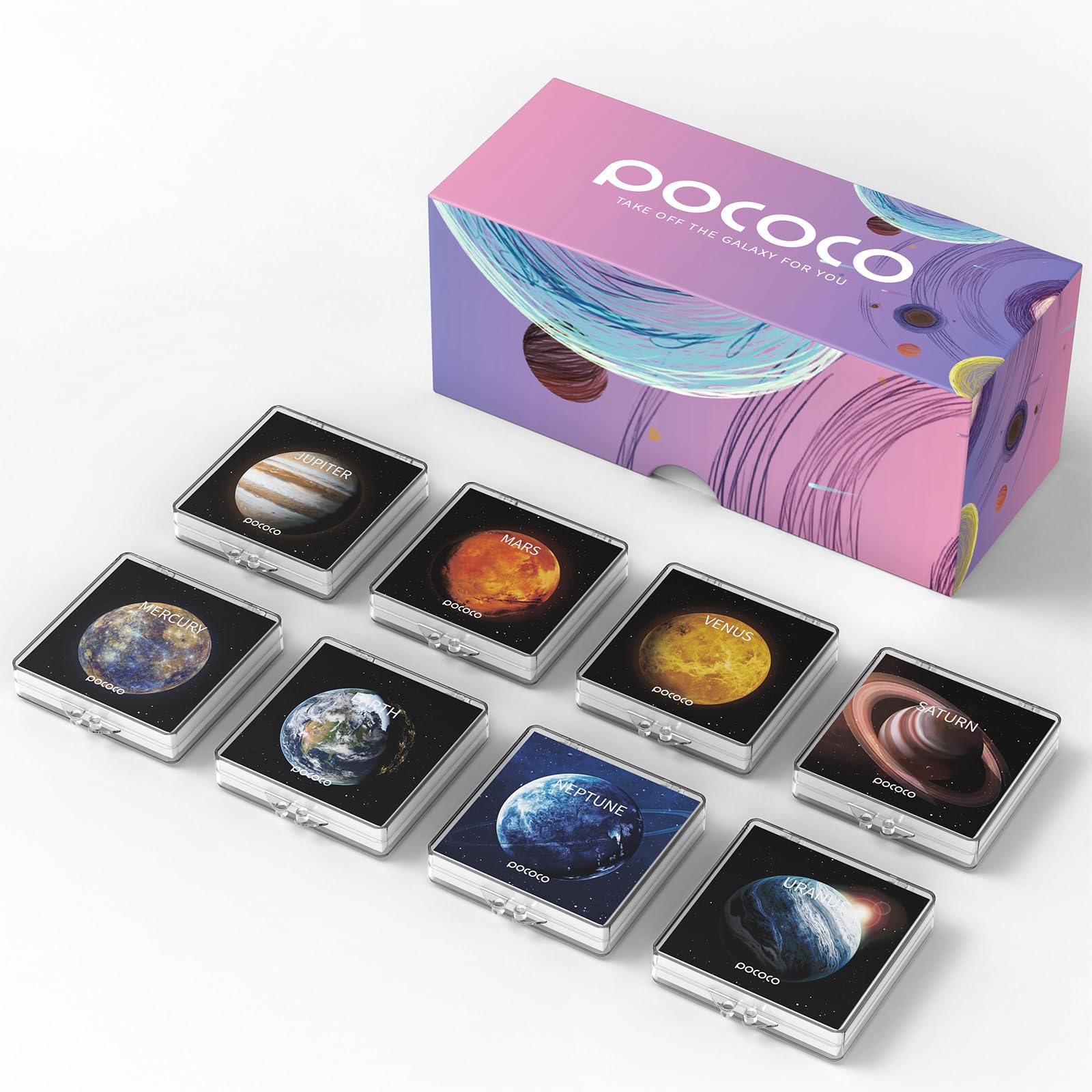 POCOCO Immersive Planet Disc with detailed pattern for elegant celestial decor.