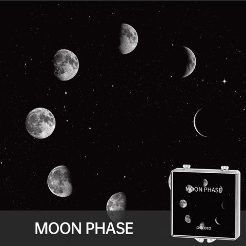 POCOCO Moon and Stars pattern 05 disc ideal for meditation corners and ambient lighting