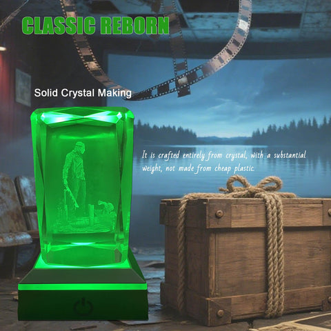 POCOSER Horror 3D Crystal Lamp USB or battery power for flexible placement