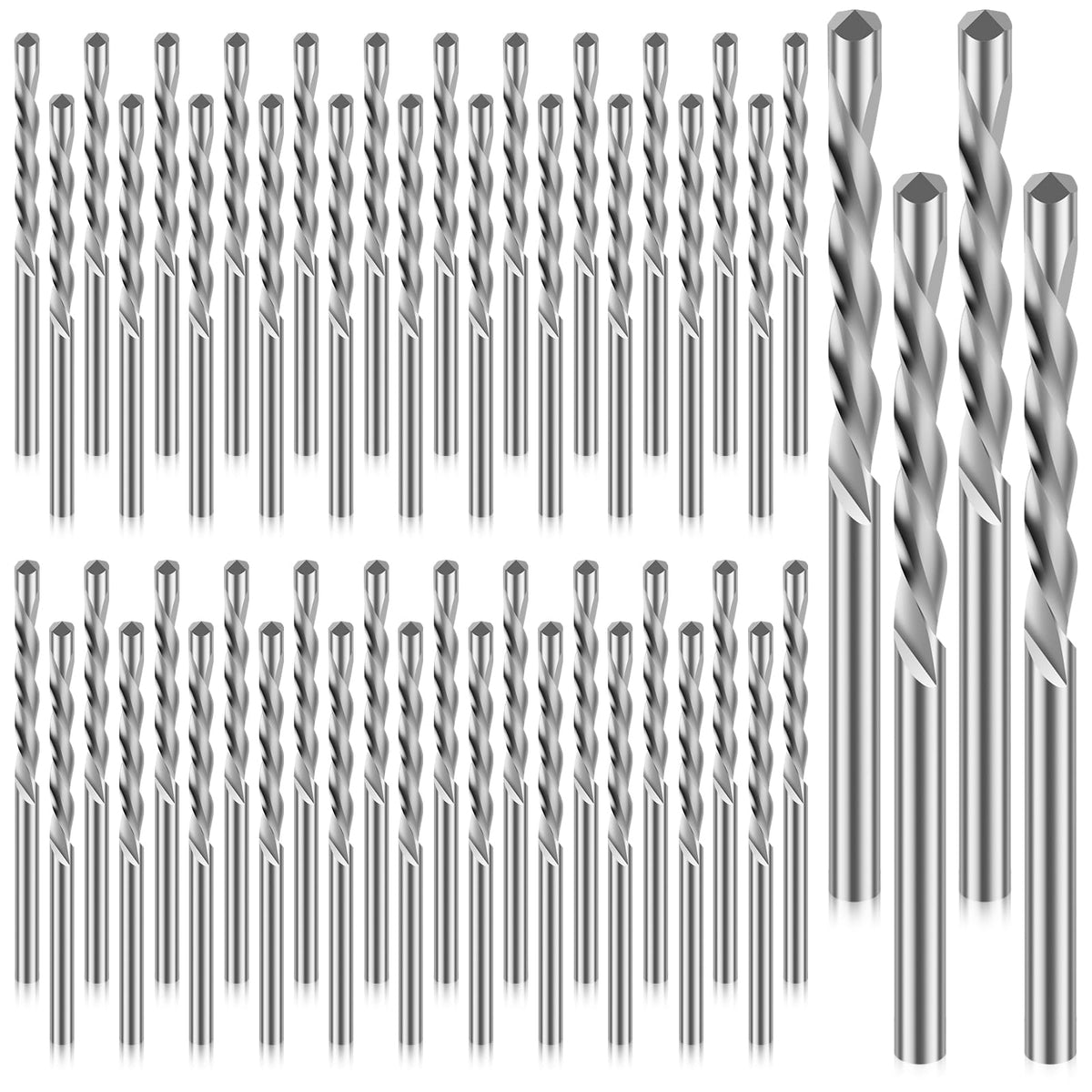 PoDhey drywall bit close-up shows spiral tip for precise, smooth cuts.