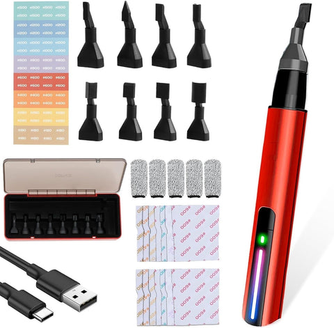 Podhey mini pen sander detail work overview for precise sanding