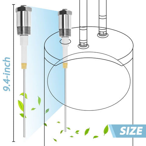 Demonstration of odor reduction potential with Podoy powered anode rod.
