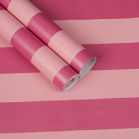 PoetryHome pink stripe closeup shows removable adhesive for rentals.
