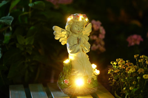 Pohabery durable waterproof garden statue built for year-round enjoyment.