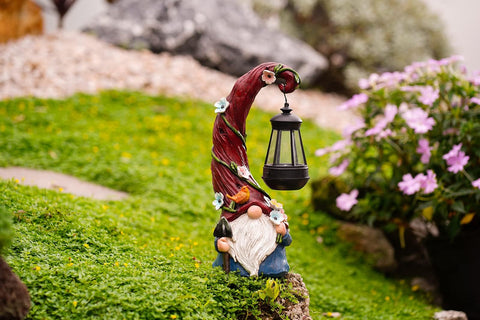 Pohabery Gift Gnome for mum or dad, charming yard surprise.