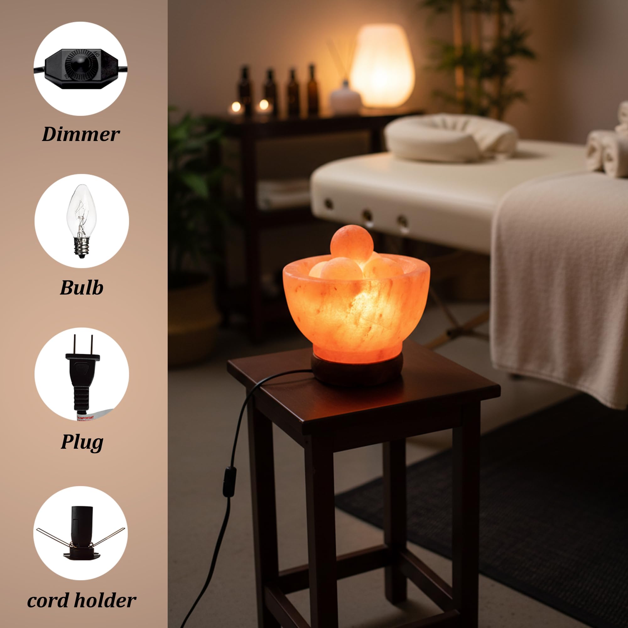 POHS five 2-inch massage balls for spa-like at-home relaxation.