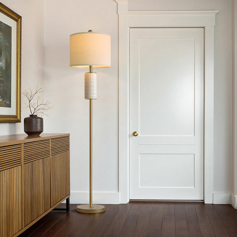 Ceramic body pattern showcases handmade craftsmanship and unique decorative charm.
