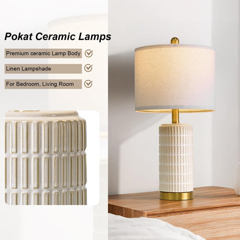 PoKat USB bedside lamps make a thoughtful housewarming or wedding gift