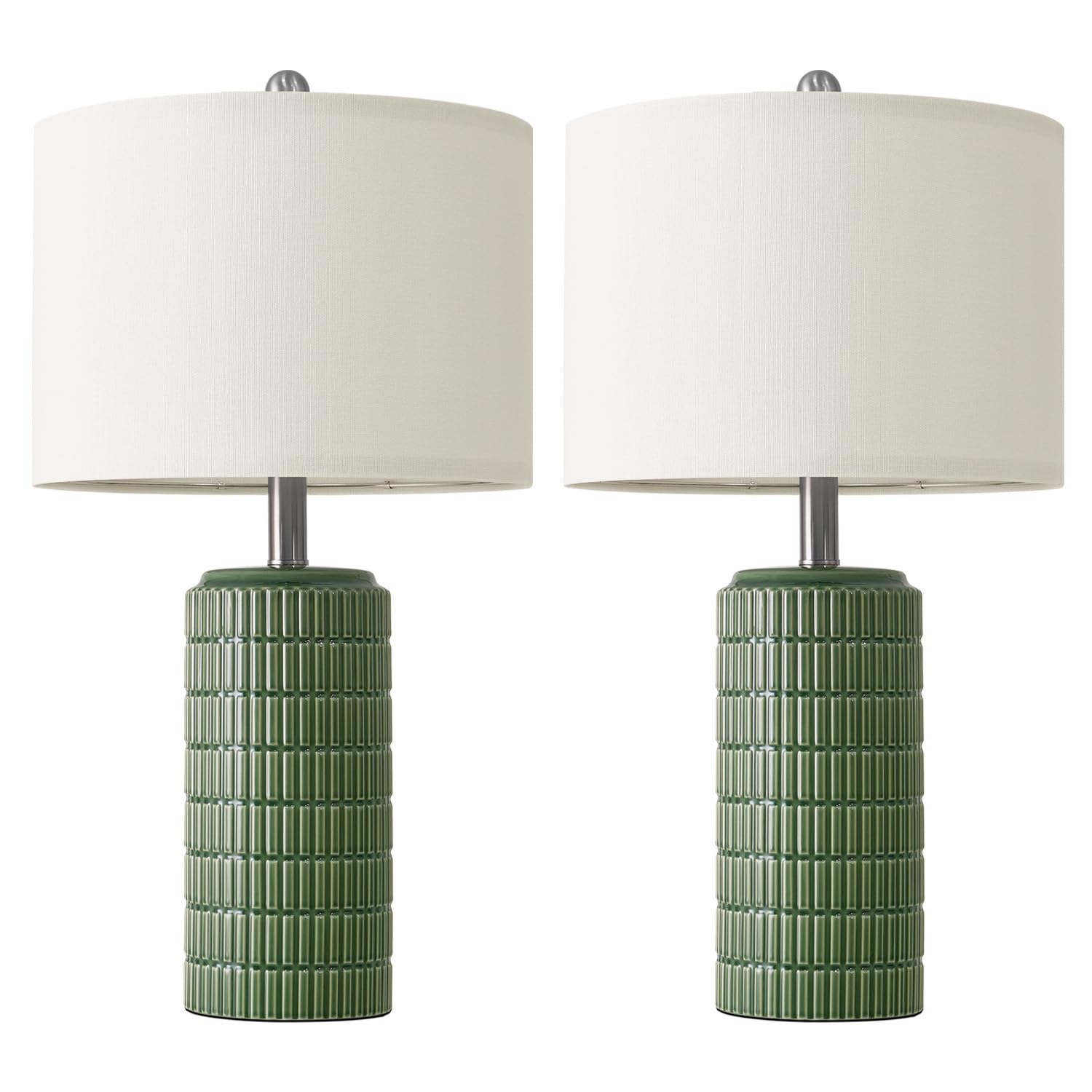 PoKat table lamp set includes installation hardware for easy setup.