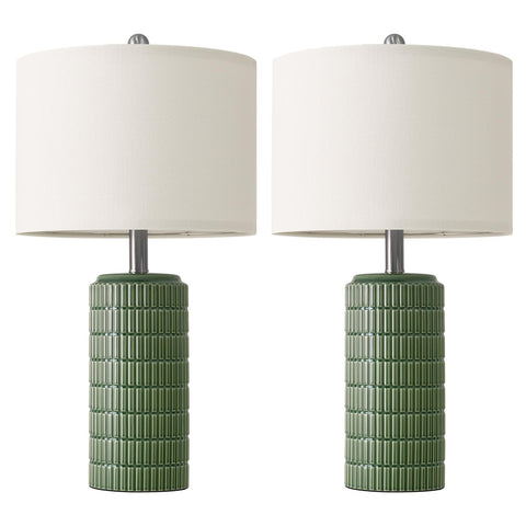 PoKat table lamp set includes installation hardware for easy setup.
