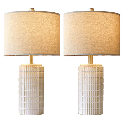 PoKat ceramic lamps include install-ready packaging and straightforward assembly for quick setup.