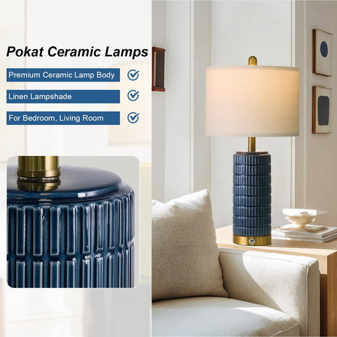Versatile PoKat lamps enhance nursery, living room, and bedroom decor