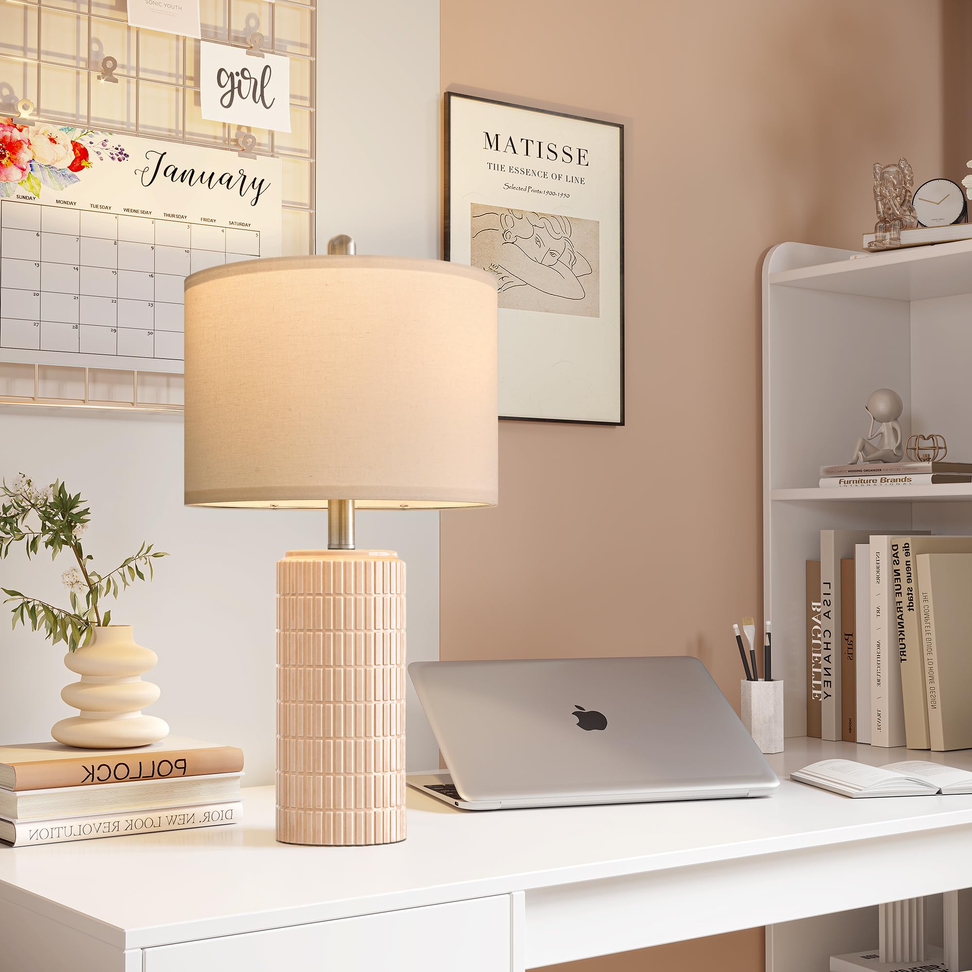 Pokat nightstand lamps two-pack provides balanced bedside lighting for sleep spaces.