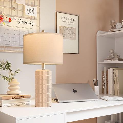 Pokat nightstand lamps two-pack provides balanced bedside lighting for sleep spaces.