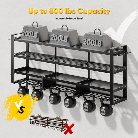 POKIPO 800lbs load-bearing structure highlighting sturdy frame in workshop setting.
