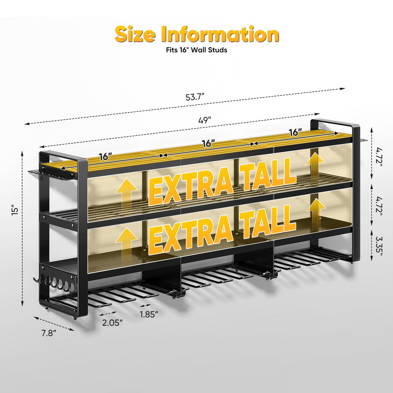 POKIPO large-capacity battery holder integrated into the organizer.