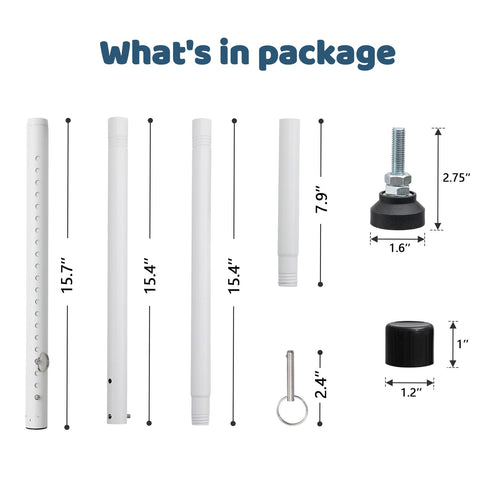 POKUSI rental-ready, drill-free installation on balcony door demonstrated.