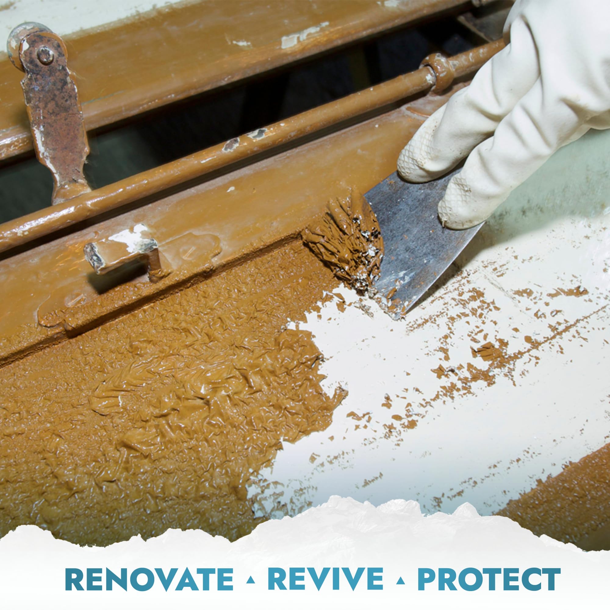 Polar Paint & Varnish Stripper leaves surfaces clean and ready for refinishing
