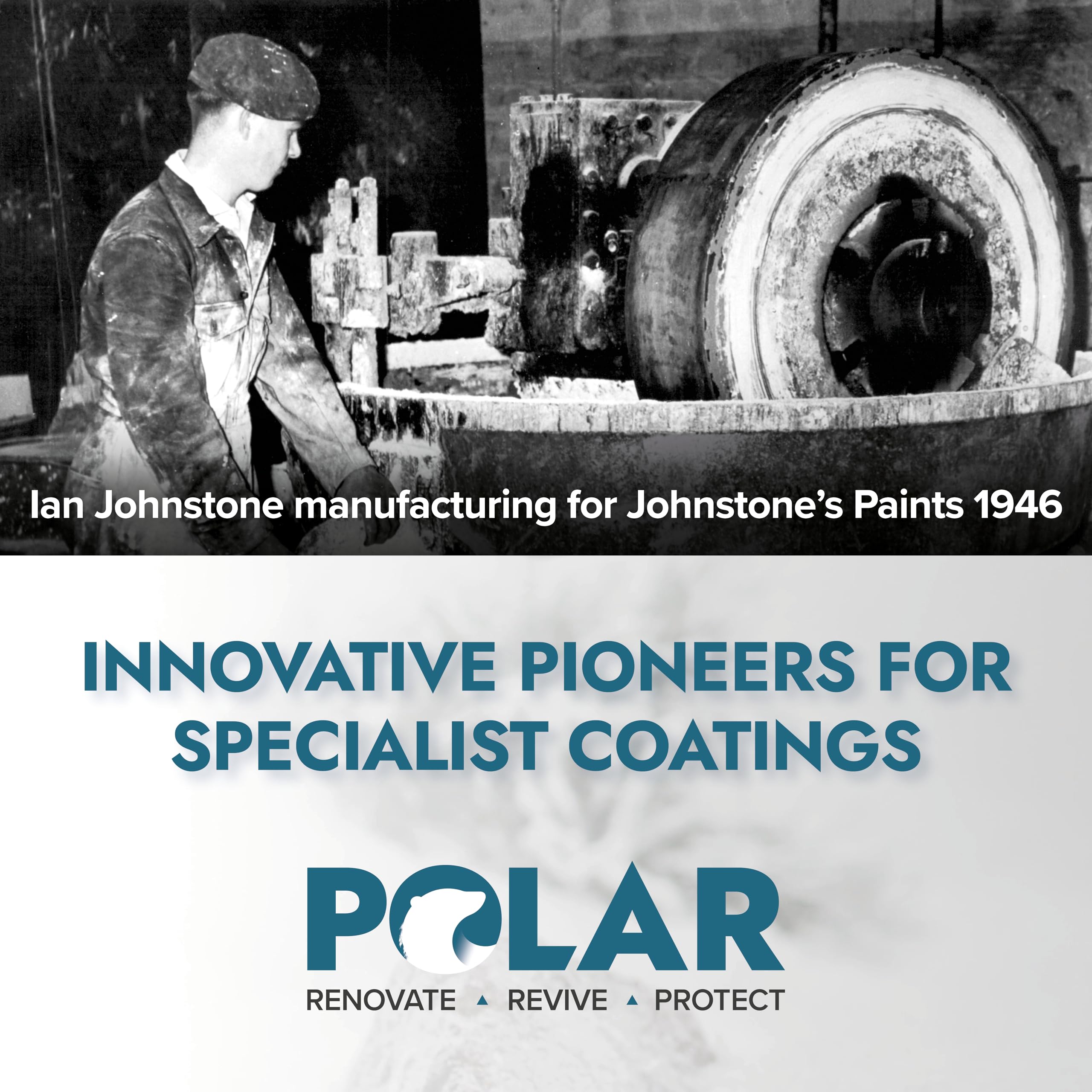 Untreated versus treated grout shows enhanced clarity with Polar Tile & Grout Sealer