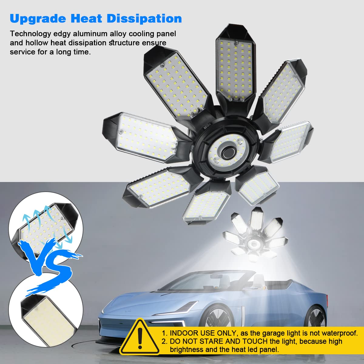 POLARPRA energy-efficient LED reduces power for workshops