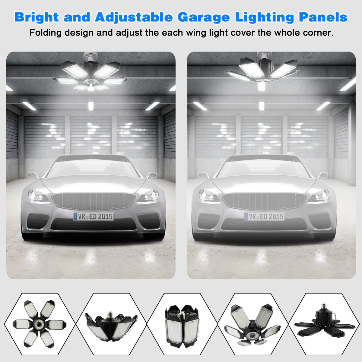POLARPRA 6500K daylight LED provides clear visibility for detailed tasks.