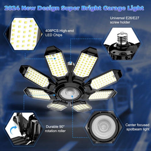 POLARPRA 6500K daylight output reveals true colors for precise work.
