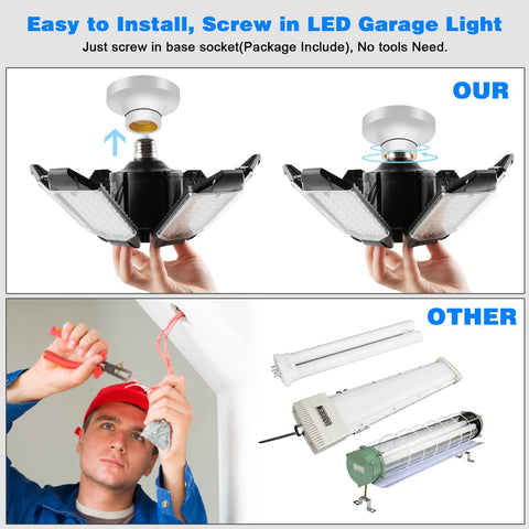 POLARPRA easy DIY installation fits standard sockets with no tools.