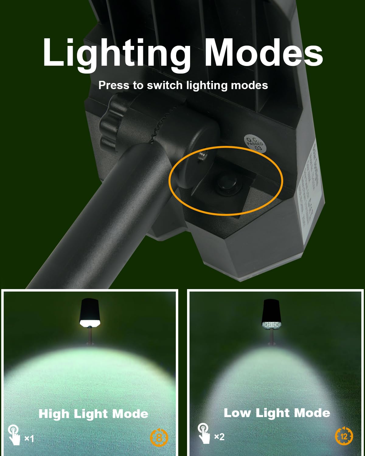 POLIGHTY dusk-to-dawn sensor automatically lights areas as needed.