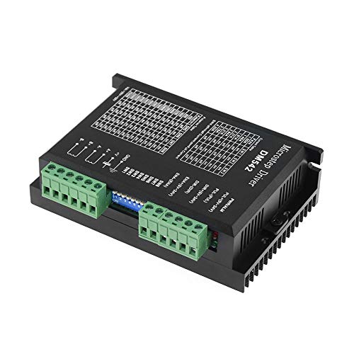 POLISI3D DM542 driver top connector highlights TTL and differential input compatibility