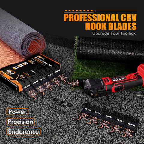POLIWELL blades fit most oscillating tools for easy swapping and efficiency.