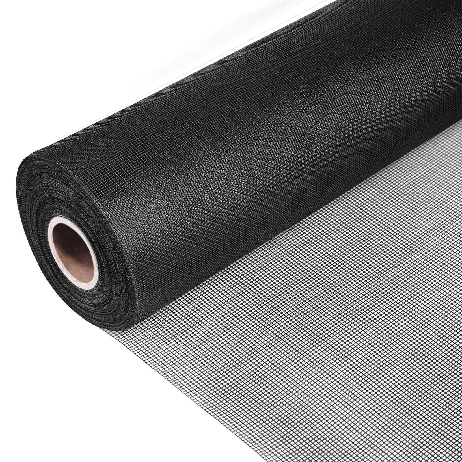 Pololo fiberglass screen roll unrolled for insect protection and airflow.