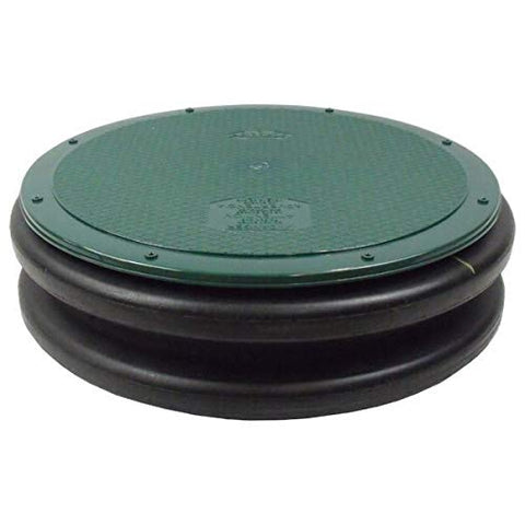 Polylok cover with foam gasket provides airtight and watertight sealing
