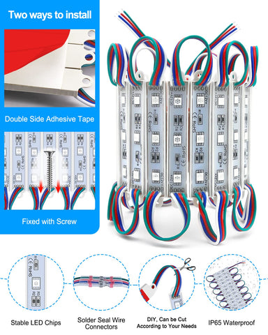 Pomelotree 40ft window strip highlights your window display from afar.