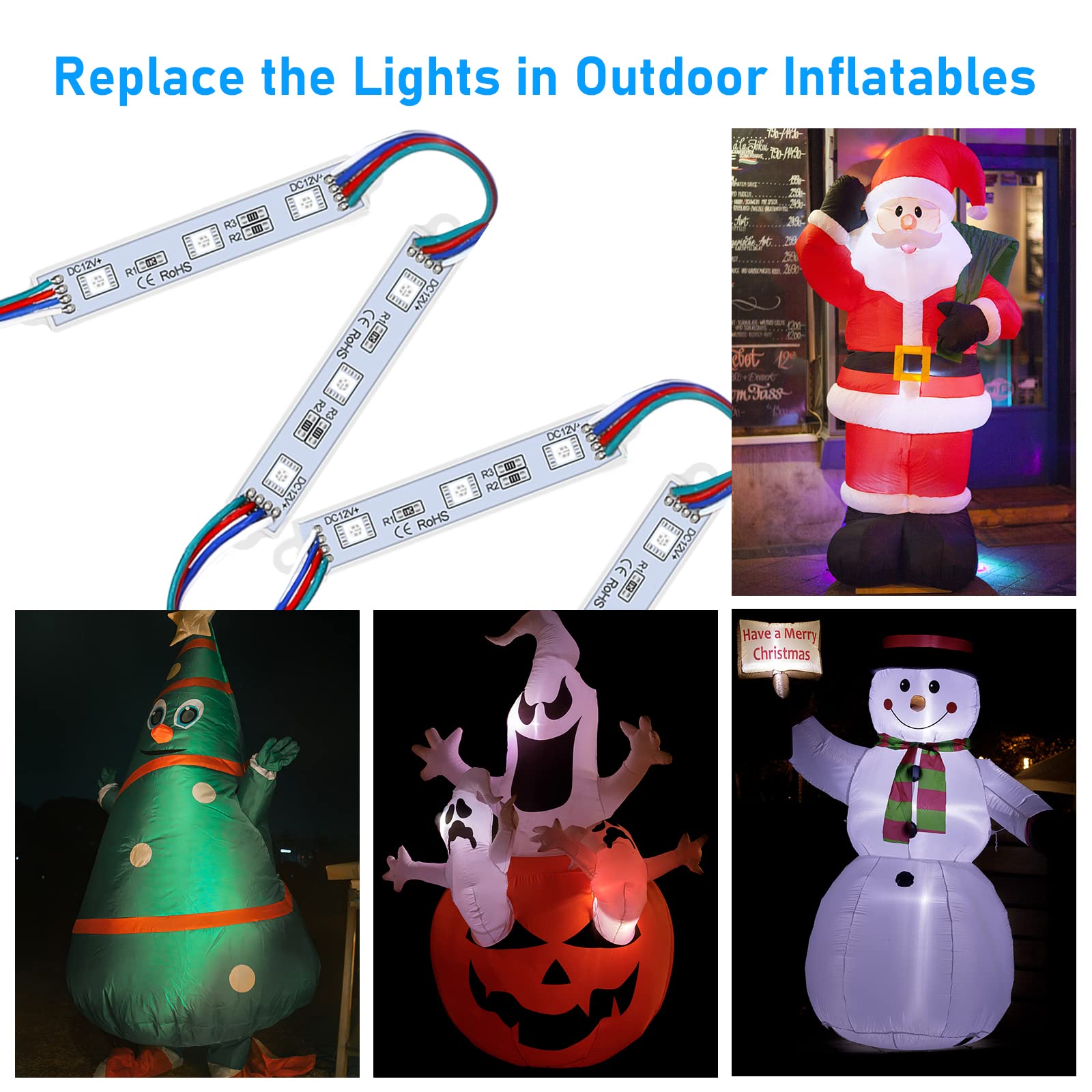 Pomelotree remote-controlled lights simplify changing storefront scenes.