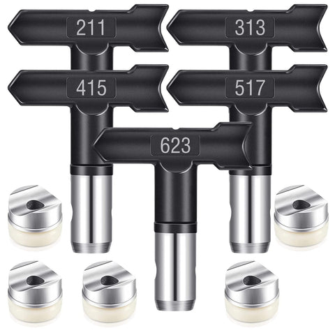 Pomelotree spray nozzle 211 with accurate control and reduced overspray for smooth walls
