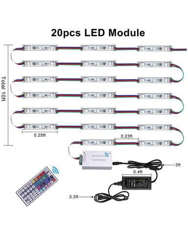 Pomelotree storefront LED strip ideal for signs and landscapes.
