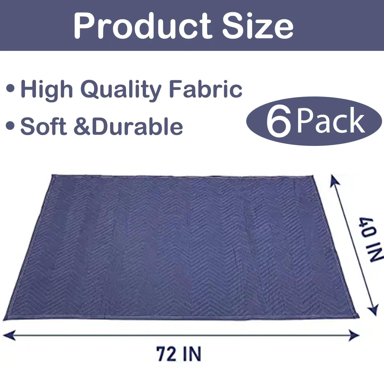 PONGHEI moving blanket drape showing flexible wrapping for secure protection.
