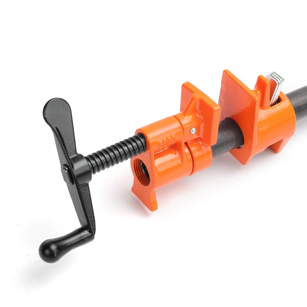 PONY 50 square clamp faces grip workpieces securely