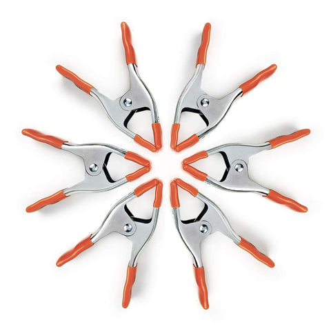 PONY 6 inch clamp with closed jaw provides secure positioning during projects