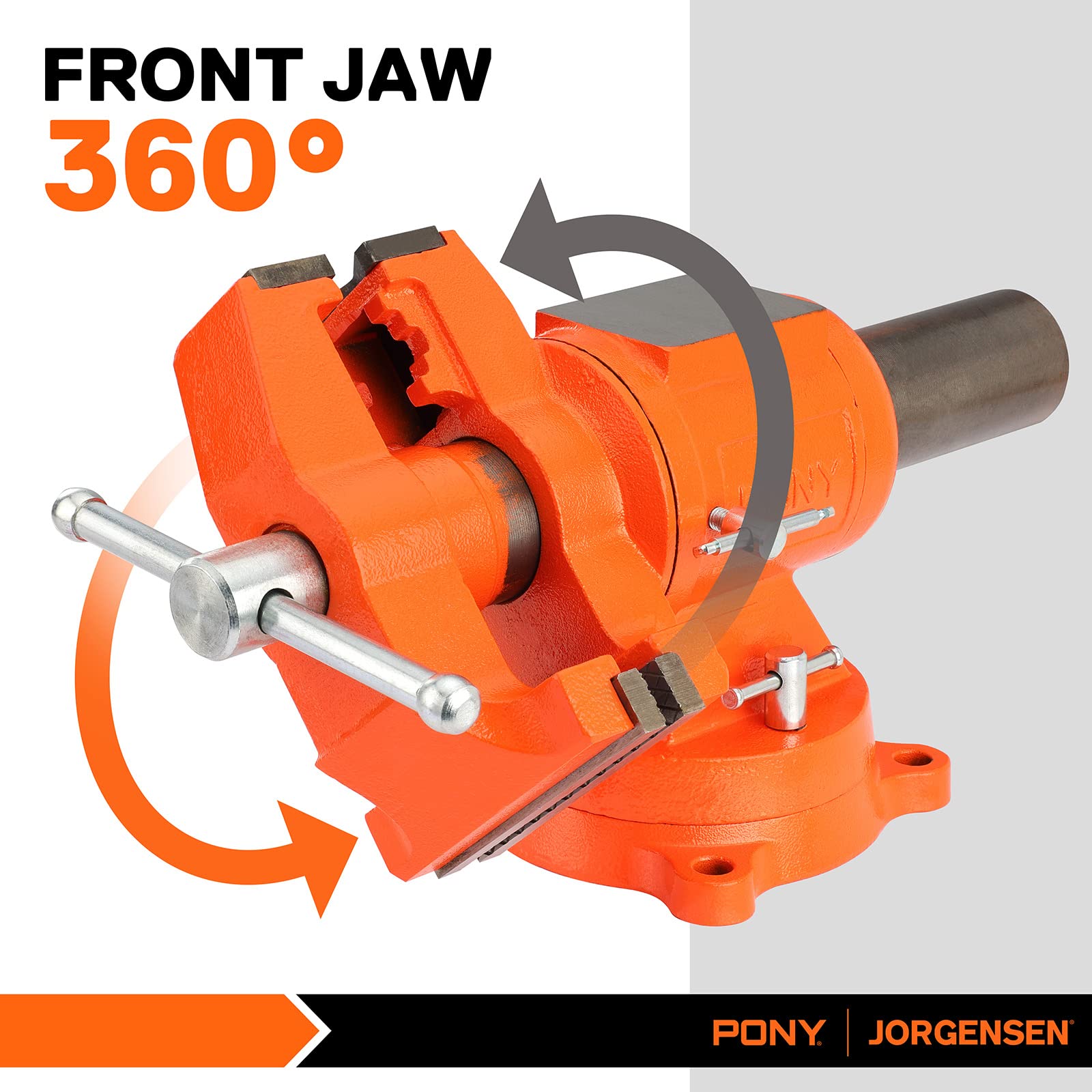 PONY pipe jaw and anvil support pipe work and metal forming