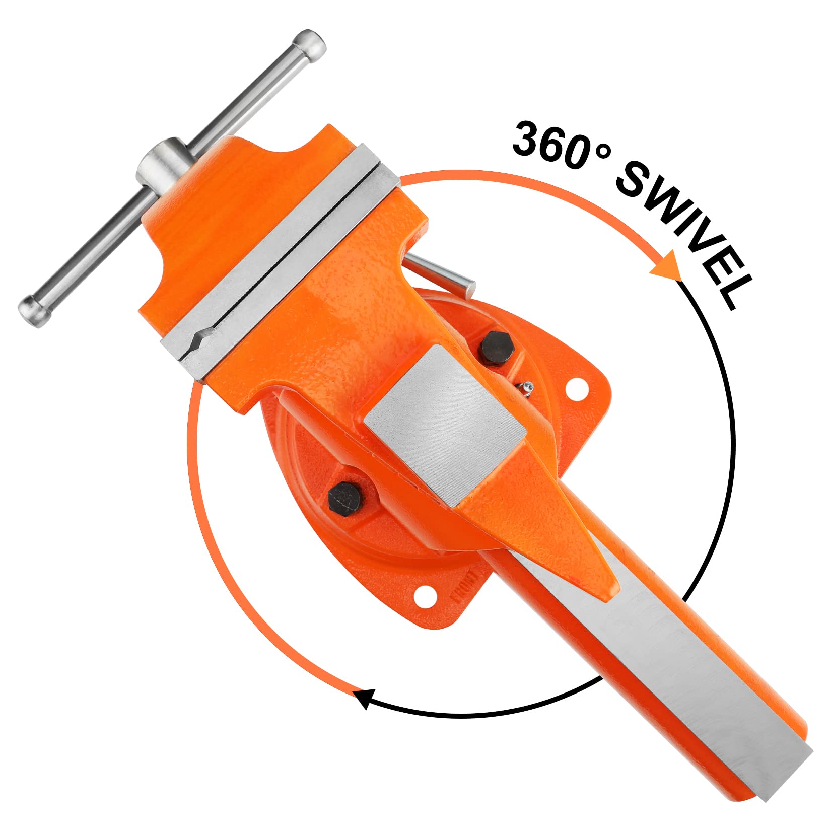 PONY vise highlights 2x2 inch anvil area for small-scale tasks