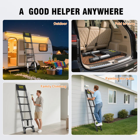 POONO attic ladder for versatile home maintenance tasks.