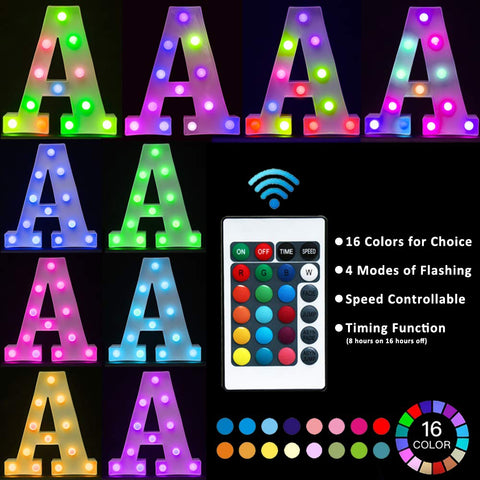 Pooqla remote control enables color choice and mode adjustments