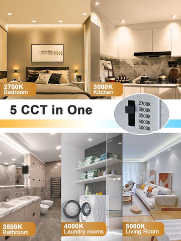 POPANU triac dimming downlight supports smooth dimming from 5% to 100%